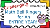 Challenging Math Bell Ringers for an Entire Year