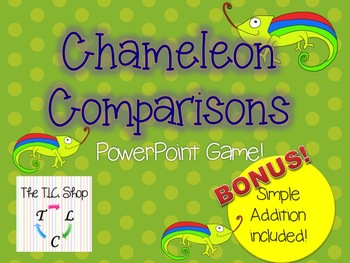 Preview of Chameleon Comparisons PPT Game