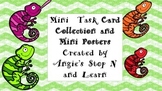 Chameleons Mini Posters and Mini Task Cards