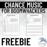 Chance Music with Boomwhackers Activity Worksheet