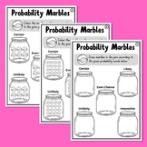 Chance Probability Marble Jars (certain/likely/even chance