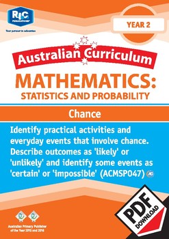 Preview of Statistics & Probability: Chance – Year 2
