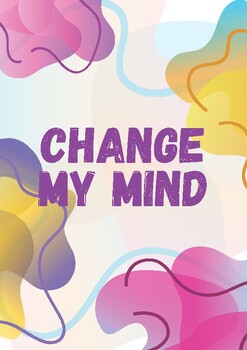 Preview of Mini Change My Mind Journal
