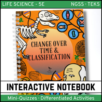 Preview of Change Over Time & Classification Interactive Notebook
