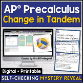 Change in Tandem AP Precalculus Self-Checking Mystery Reve