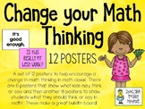 Change your Math Thinking - Poster Set