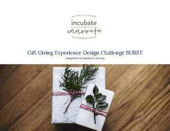 Preview of Gift-Giving Experience Design Challenge Burst