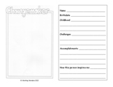 Changemaker Trading Card Blank Template