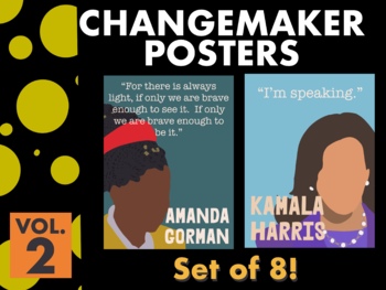 Preview of Changemakers Vol. 2: Influential Black Women of History Bulletin Board