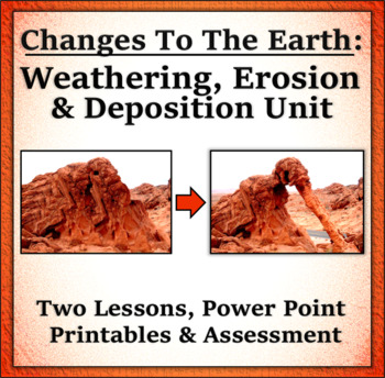 Preview of Changes To The Earth: Weathering, Erosion and Deposition Comprehensive Unit