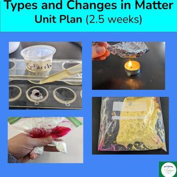 Preview of Physical and Chemical Changes - Properties - Elements Compounds and Mixture UNIT