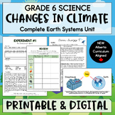 Changes in Climate Unit - Grade 6 Earth Systems - NEW Albe