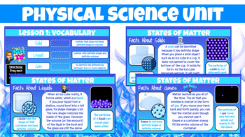 Preview of Changes in Matter Bundle! *Great for Distance Learning!