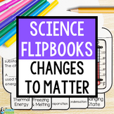 Changes in Matter Flipbook | Evaporation Freezing Condensa