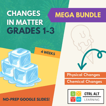 Preview of Changes in Matter HyperDoc Series - Grade 2 BC Science
