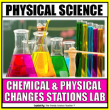 Changes in Matter: Physical and Chemical Changes Lab Stati
