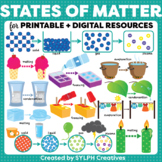 Changes in States of Matter Moveable ClipArt for Science A