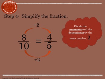 Changing Decimals to Fractions by Mrs DeBrew On Wheels | TpT