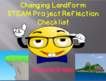 Preview of Changing Landforms Reflection Checklist