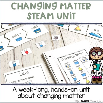 Preview of Changing States of Matter Science Unit for Primary Grades