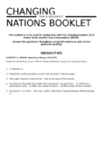 Changing Nations Booklet