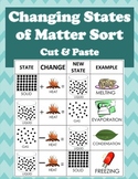 Changing States of Matter SORT (Cut & Paste) Review or Assessment- NOW DIGITAL!