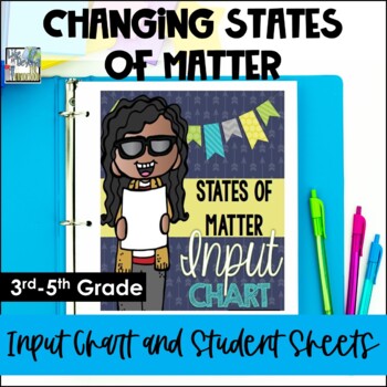 Preview of Changing States of Matter Worksheets | Matter Anchor Chart