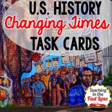 Post World War II America Task Cards - US History