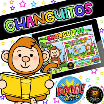 Changuitos Unidades, Decenas, Centenas (Boom Cards) by Taliko | TPT