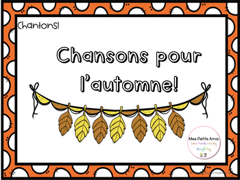 Preview of Chansons d'automne