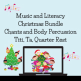 Christmas Music and Literacy, The Nutcracker in Harlem, Singing, Body Percussion