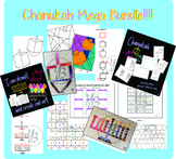 Chanukah Bundle!  5 packets in one!!  How to draw, Art, ma
