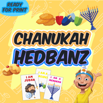 Preview of Chanukah Hedbanz