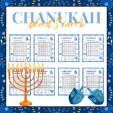 Chanukah Word Search Puzzle | Chanukah (Hannukah) Activities