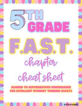Preview of Chapter 1 - 5th Grade B.E.S.T./F.A.S.T. Cheat Sheet