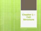 Chapter 1 - Cell Structure PowerPoint Lecture