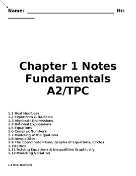 Preview of Chapter 1: Fundamentals