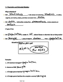 Chapter 1 Guided Notes Key Probability and Statistics