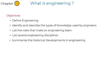Preview of Chapter 1: What Is Engineering