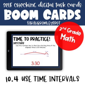 Preview of Chapter 10.4 Use Time Intervals Boom Cards™