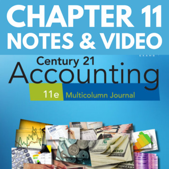 Preview of Chapter 11 Century 21 Multi-Column Accounting PowerPoint Notes & Tutorial Video