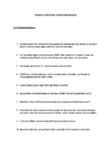 Chapter 11 Test Notes- McGraw-Hill ConnectEd