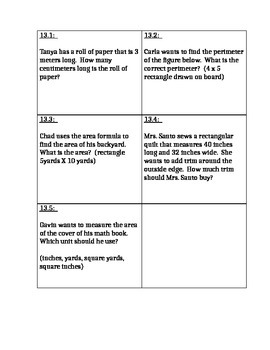 Chapter 13 Go Math 4th Grade by Teaching Tales | TPT