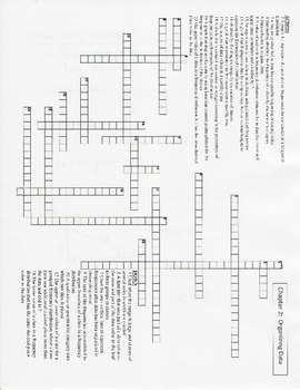 Chapter 2 Crossword Puzzle Organizing Data PDF version by Math Luvr