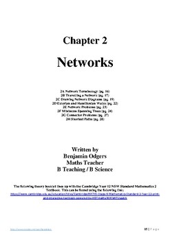 Preview of Chapter 2 Networks Theory Booklet (with YouTube Links)