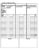 Chapter 3 Go Math Checklist/ Conference notes