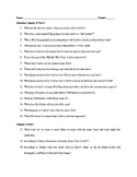 Chapter 4 Comprehension Questions for the Great Gatsby