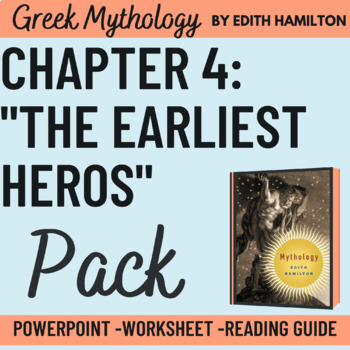 Preview of Chapter 4 "The Earliest Heroes" by Edith Hamilton Chapter Pack