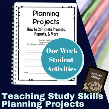 Preview of Study Skills Course Curriculum - Research and Planning Projects