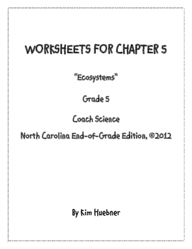 5th grade science worksheets teaching resources tpt